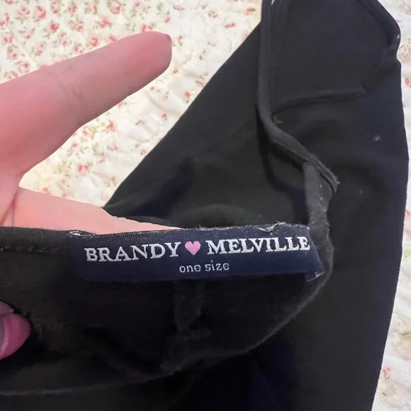 Brandy Melville Black Spaghetti Strap Cami - Picture 4 of 4